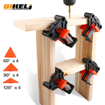 90 ° Home Woodworking Right Angle Fixing Tool Punch Installer 90 ° Right Angle Clip Photo Frame Frame Clip Clip