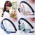 Korean Girls Bow Headband Student Cloth Headband Korean Children Hair Accessories Headwear With Teeth Non-Slip Hairpin