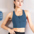 Front Zipper Sports Underwear Women's New Shockproof Running Beauty Back Cross High Strength Yoga Vest Fitness Bra