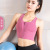 Front Zipper Sports Underwear Women's New Shockproof Running Beauty Back Cross High Strength Yoga Vest Fitness Bra