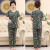 Pajamas Women 'S Summer Short-Sleeved Trousers Mother Summer Pure Cotton Thin Middle-Aged And Elderly Large Size Pullover Homewear Suit