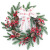 Nordic Christmas Decoration Set PE Chinese Hawthorn Snowflake Christmas Tree Garland Rattan Horn Hotel Mall Pendant