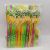 Factory Wholesale Pineapple Shape Artistic Straw Umbrella Straw Juice Drink Milk Tea Fruit Straw