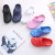 Factory Customized Summer Couple Solid Color Hole Shoes Beach Slippers Comfortable Closed Toe Boys and Girls Garden Sandals