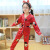 Foreign Trade Artificial Silk Children's Pajamas Spring and Autumn Cute Cartoon Boys and Girls Loose Thin Ice Silk Home Wear