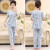 Pajamas Women 'S Summer Short-Sleeved Trousers Mother Summer Pure Cotton Thin Middle-Aged And Elderly Large Size Pullover Homewear Suit