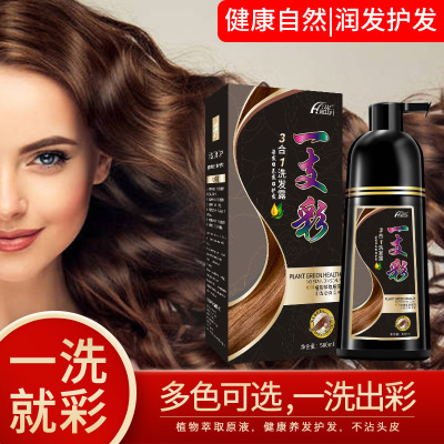 SOURCE Manufacturer Instant Dye for Hair Chestnut Stall Non-Stick Scalp Hair Color Cream a Color Bubble Hair Dye Popular Color