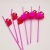 Factory Supply Flamingo Straw Party Straw Disposable Creative Straw Artware Straw