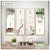 Quadruple Combination Tooling Living Room Study B & B Wall Painting Mural Aluminum Alloy Baked Porcelain Modern Decorative Picture