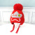 0-3 Years Old Winter Children's Knitted Hat Cartoon Embroidery Fur Ball Earmuffs Hat Male and Female Baby Fleece-Lined Woolen Hat Trendy Child