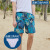 Factory Wholesale Couple Beach Pants Men's Loose Design Beach Water Park Swimming Trunks Seaside Surfing Quick-Drying Women's Shorts