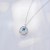 Planet Necklace Women's Summer All-Match Sterling Silver Light Luxury Minority Design Clavicle Chain 2021 New Birthday Qixi Gift