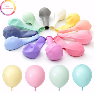 Cross-Border Hot Selling Factory Direct Sales 1.8G 10-Inch Macaron/pastel Balloon Party Decoration Latex Balloons
