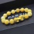 Gold-Plated Color Protection Pixiu Bracelet Men's and Women's Lucky Couple Bracelet Imitation Chalcedony Agate Bead New Live Broadcast Ornament