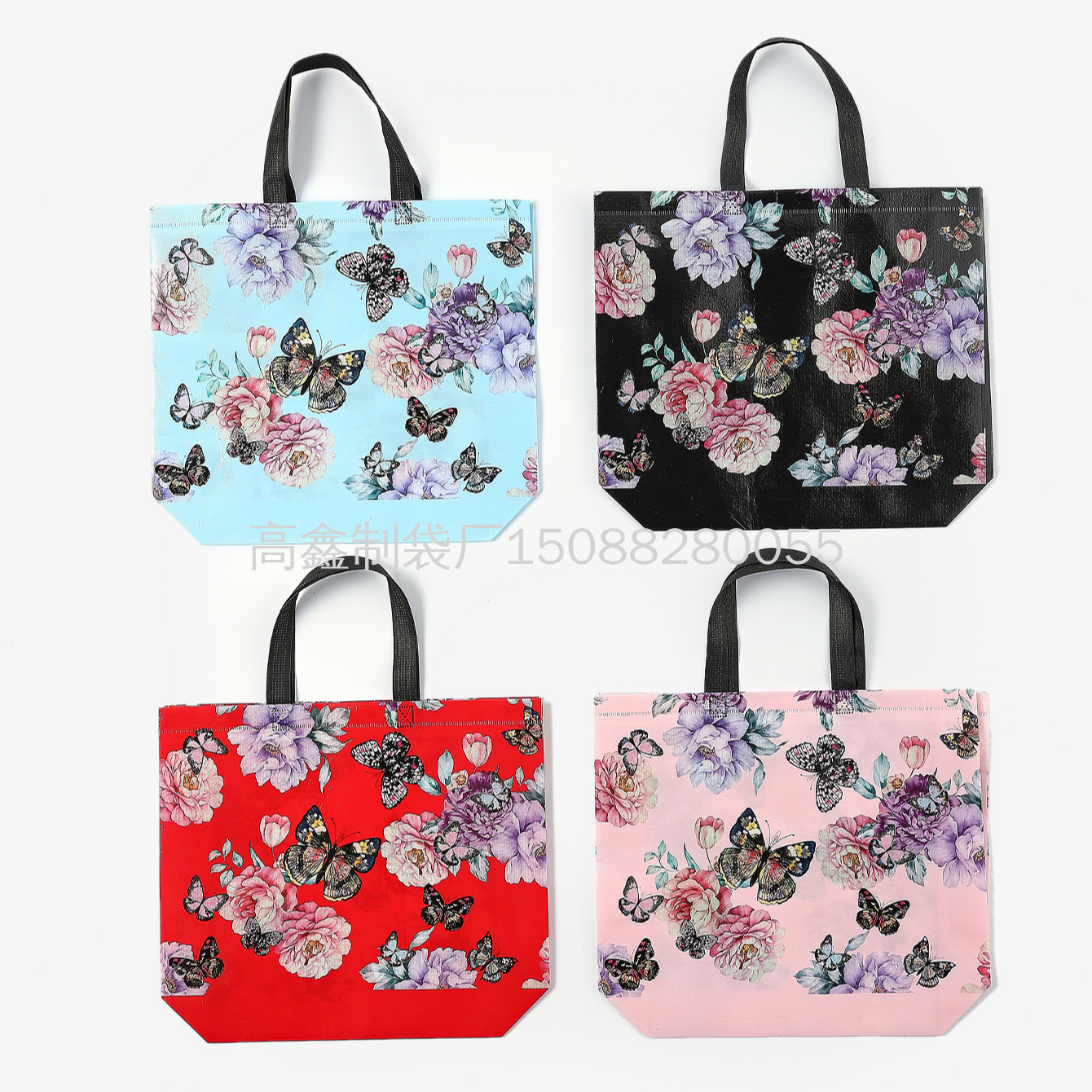 厂家直销环保袋 覆膜无纺布袋 新款无纺布袋 现货无纺布袋