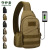 X222-potential USB Chest Bag Cycling Bag Camouflage Outdoor Sports Small Chest Pannier Bag Crossbody Outdoor Tactics Chest Bag