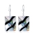 Best Seller in Europe and America Earrings All-Match Shell Material Simple Fashion Rectangular Earrings Cross-Border Hot Earrings