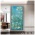 New Arrival Hallway Corridor and Aisle European Oil Painting Paintings Wallpaper Aluminum Alloy Baked Porcelain Spot Drill Modern Decorative Picture