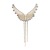 Korean Style Diamond-Embedded Angel Wings Broken Hair Hairpin New Bow Side Clip Imitation Pearl Tassel Hairpin Girl Clip