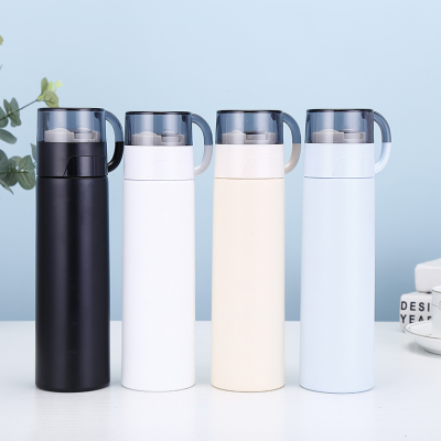 304 Stainless Steel Vacuum Thermos Cup Minimalist Cup Portable Drinking Cup with Lid