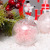 Cross-Border Christmas Decorations 6cm/24 Painted Pet Transparent Ball Christmas Ball Set Christmas Tree Pendant
