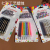 12 PCs Blister Pack Silk Screen Printing Birthday Candles Birthday Party Candles Happy Brithday Power Strip