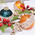8cm/3 PCs Christmas Ball Pt Painted Sequins + Pearl Christmas Ball Hollow Ball Christmas Tree Decorations