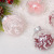 Cross-Border Christmas Decorations 6cm/24 Painted Pet Transparent Ball Christmas Ball Set Christmas Tree Pendant