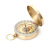 Factory Direct Supply G50 Gold Flip Brass Compass, Luminous High-End Pocket Watch Compass High Precision Large Quantity