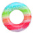 Internet Celebrity Little Fairy Adult Tour Swim Ring Thickened PVC Gradient Color Rainbow Pattern Children Swim Ring Underarm Swimming Ring