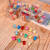 Boxed Children's Cartoon Grip Geometric Fringe Hairpin Little Princess Little Girl Claw Clip Candy Color Small Hairpin