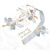 Bridal Headdress Mori Fairy Beautiful Set Wedding Headdress Bridal Super Fairy Wedding Dress Hair Accessories Headdress Flower