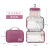 New Travel Toiletry Bag Cationic Wet and Dry Separation Package Waterproof Cosmetic Bag Skincare Storage Bag