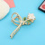 Barrettes Vintage Lily Flower Elegant Graceful Korean Back Head Hair Claw Updo Grip