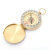 Factory Direct Supply G50 Gold Flip Brass Compass, Luminous High-End Pocket Watch Compass High Precision Large Quantity