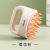 For TikTok Kuaishou Soft Not Hurt Hair Silicone Shampoo Brush Wet and Dry Non-Slip Bath Massage Brush Wholesale
