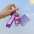 Jinnew Popular Color Changchun Orchid Purple Keychain Pendant Trend Prize Claw Doll Schoolbag Pendant Wholesale