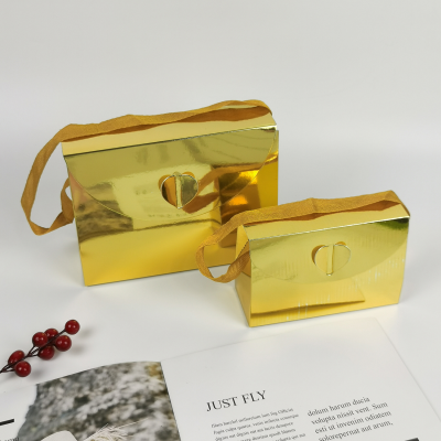 Gold Cardboard Envelope Gift Bag Candy Bag Snack Bag Packing Bag Wedding Candy Bag