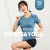 Yoga Clothes round Neck Short Sleeve Spring Quick Drying Clothes Sportswear Curved Sweat-Absorbent Breathable Slim Top Fitness Short Sleeve Wholesale