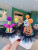 Halloween Dark Luminous Hat Duckbill Clip Christmas Funny Head Clip Luminous Party Barrettes Back of Head