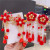 New Year Red Hairpin National Barrettes Tassel Girls' Han Chinese Costume Stage Performance Barrettes