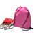 Manufacturer 190T Nylon Cloth Drawstring Bag Storage Backpack Bag 210D Cable Pockets Drawstring Bag Wholesale