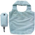 Polyester Vest Bag Creative Korean Version 190T Folding Shopping Bag Custom Logo Storage Folding Bag Ad Bag Custom
