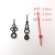 Plastic Pointer Quartz Clock Pointer Clock Needle Watch Needles Movement Accessories Wall Clock Needle DIY Handmade Movement Watch Needles Hour Hand