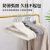 Flocking Hanger Household Hanger Clothes Seamless Anti Shoulder Angle Wardrobe Storage Clothes Hanger Organizing Non-Slip Clothes Support for Teachers
