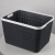 W16-2427 Rattan-like Desktop Storage Basket Household Sundries Storage Basket Plastic Kitchen Storage Basket Snacks Storage Basket