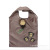 Creative Cartoon Big Mouth Monkey Folding Shopping Bags 190T Environmental Protection Gift Polyester Handbag Custom Pattern