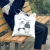Student Creativity Canvas Bag Literary Flower Printing Cotton Canvas Bag Professional Enterprise Logo Wholesale
