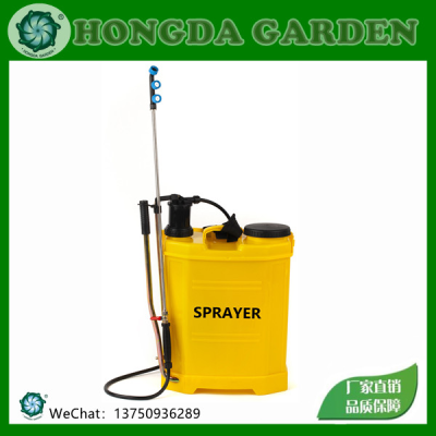 16L Octagonal Sprayer High Pressure Manual Hand-Cranking Integrated Agricultural Backpack Sprayer Killing and Epidemic Prevention Sprayer