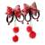 New Year Headdress Girls' Bow Tassel Hairpin Ancient Style Han Chinese Clothing Baby Wig Braid Chinese Barrettes